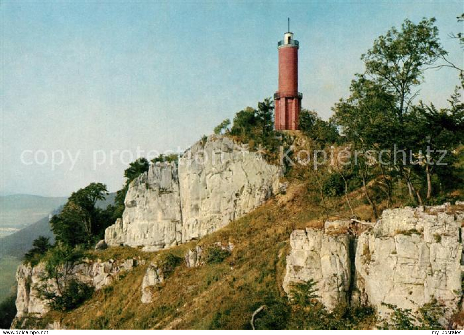 73207787 Ebingen Schlossberg Aussichtsturm Ebingen - Albstadt