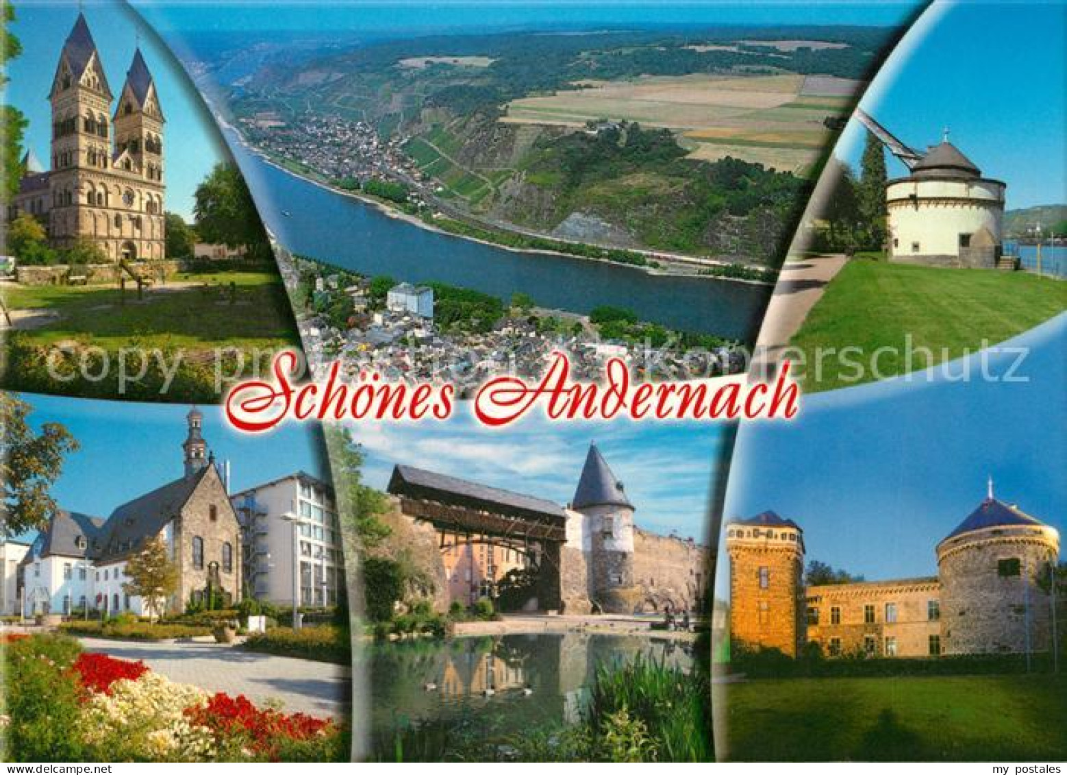 73207754 Andernach Schloss Burg Kirche  Andernach - Andernach