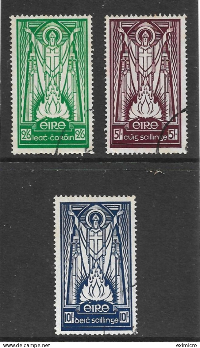 IRELAND 1937 SET SG 102/104 FINE USED USED Cat £250 - Usati