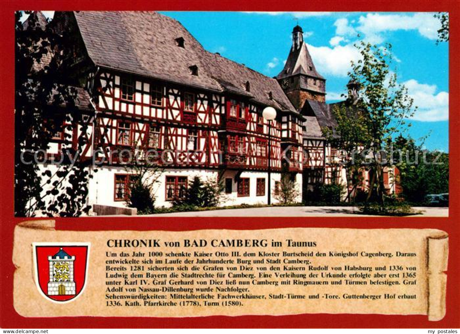 73207146 Bad Camberg Fachwerkhaeuser Chronik Bad Camberg - Bad Camberg