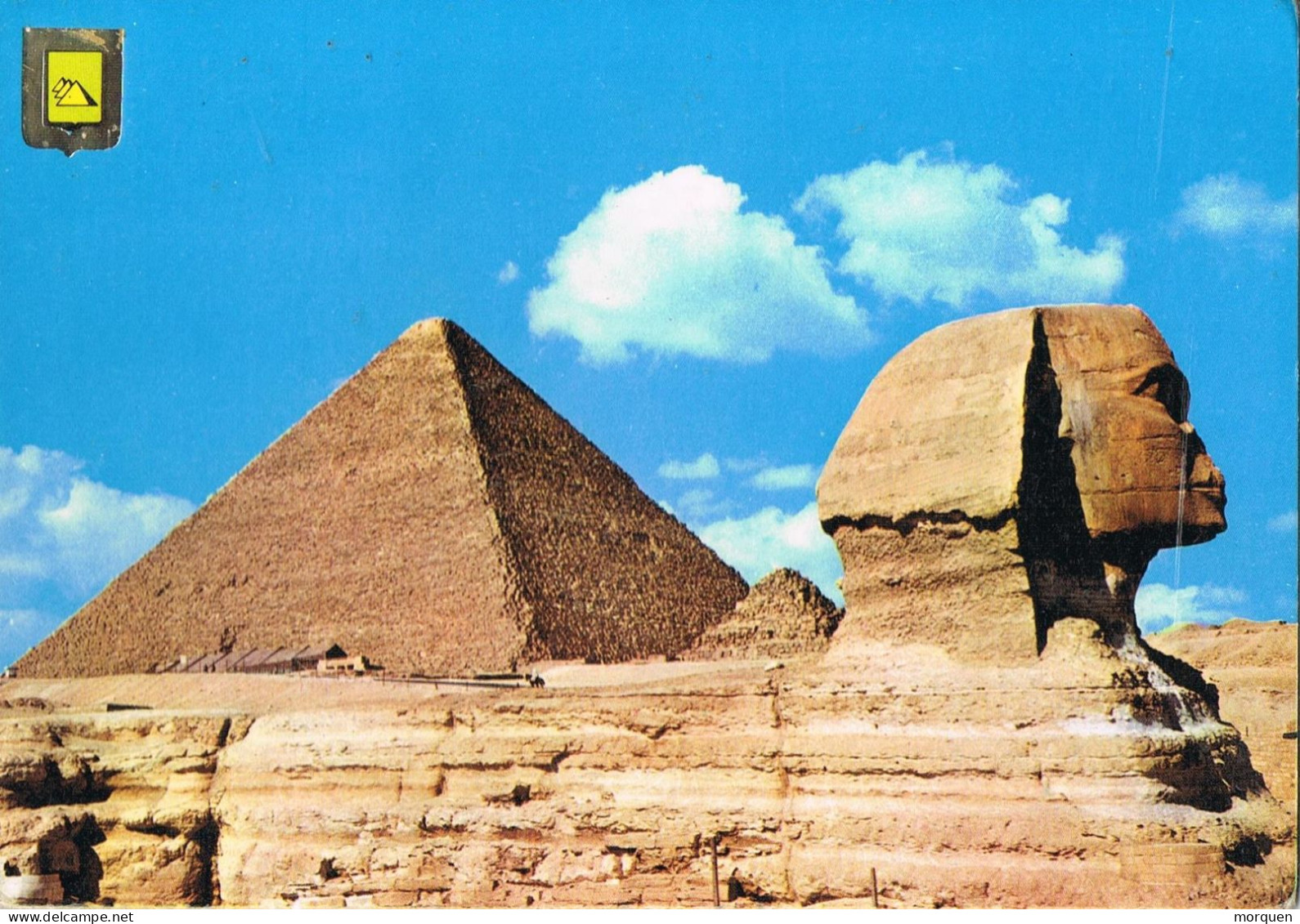 54305.  Postal Aerea ALEXANDRIA (Egipte) 1980. Maritime. Vista Piramides Y Esfinge De Giza - Lettres & Documents