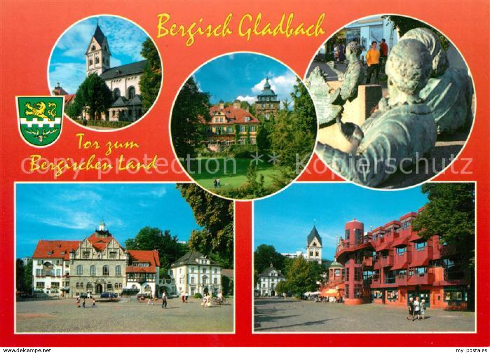 73207101 Bergisch Gladbach Rathaus Kirche Denkmal Schloss Bergisch Gladbach - Bergisch Gladbach