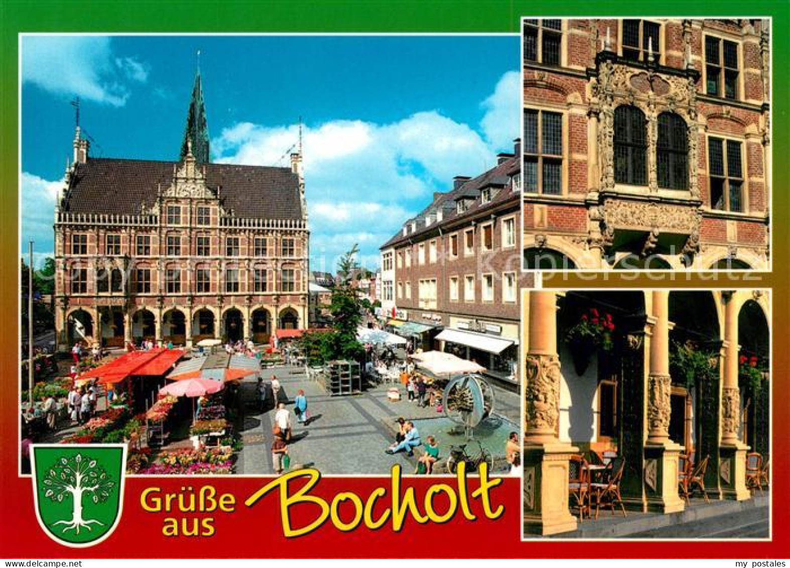 73207092 Bocholt Westfalen Rathaus Markt Bocholt Westfalen - Bocholt