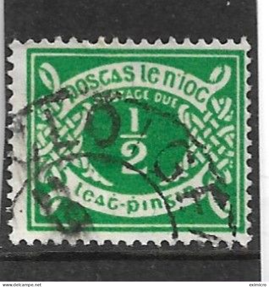 IRELAND 1925 ½d POSTAGE DUE SG D1 FINE USED Cat £22 - Segnatasse