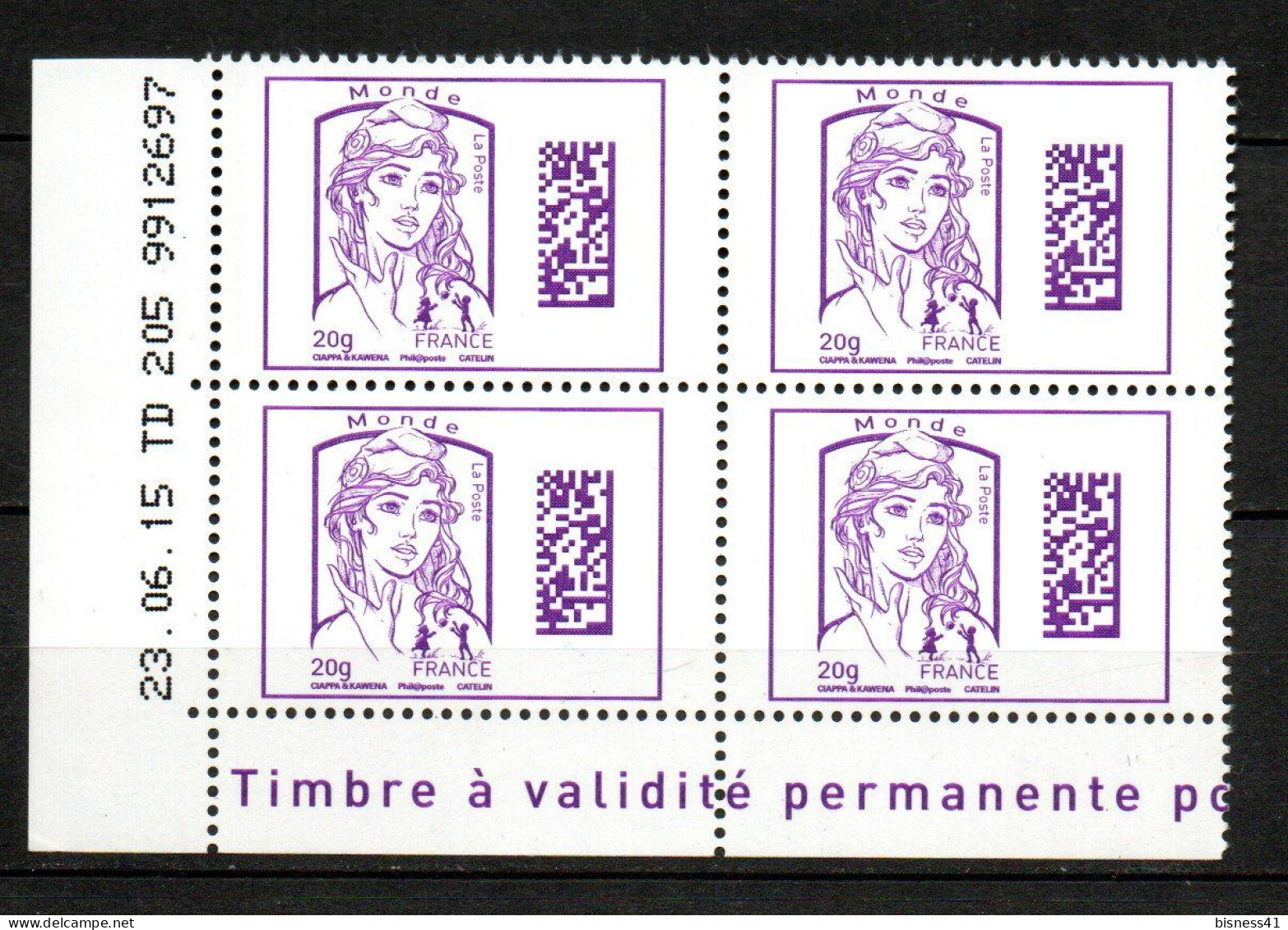 France Coin Daté  23 06 15 TD 205 Marianne N° 4976 Neuf XX MNH - 2010-2019