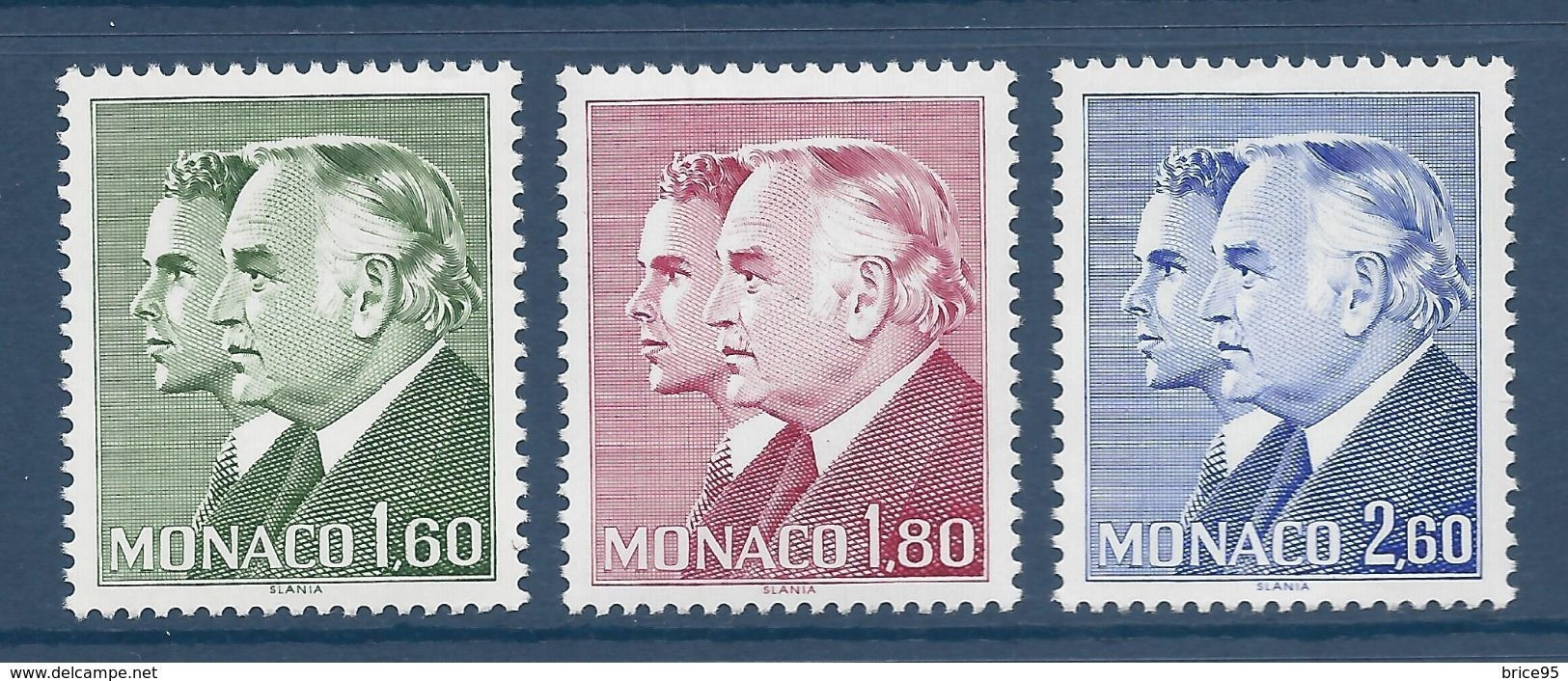 Monaco - YT N° 1335 à 1337 ** - Neuf Sans Charnière - 1982 - Ungebraucht