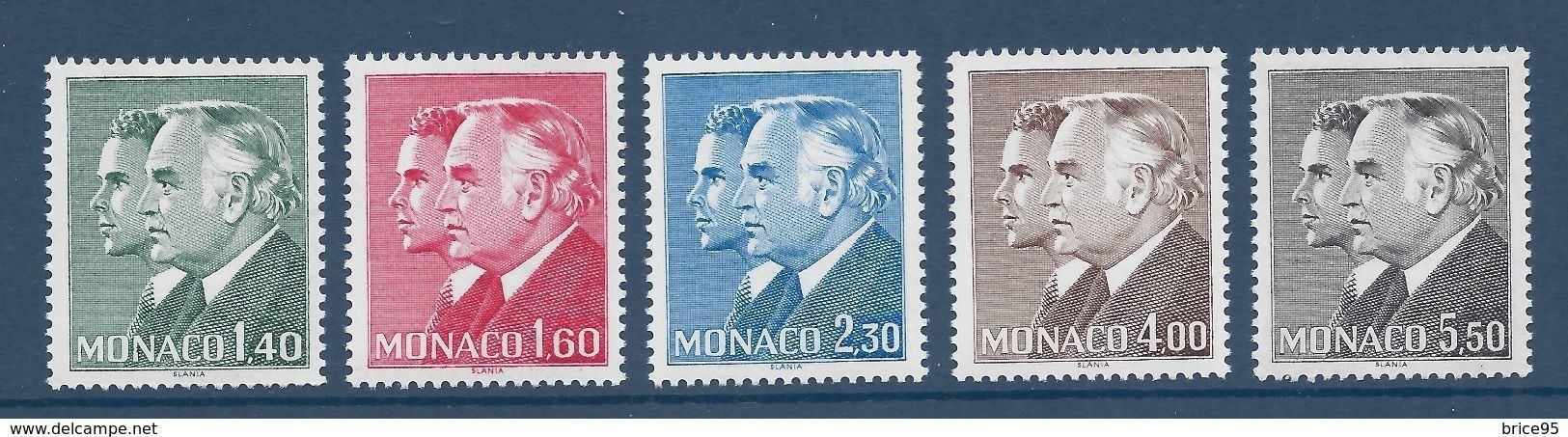 Monaco - YT N° 1281 à 1285 ** - Neuf Sans Charnière - 1981 - Unused Stamps