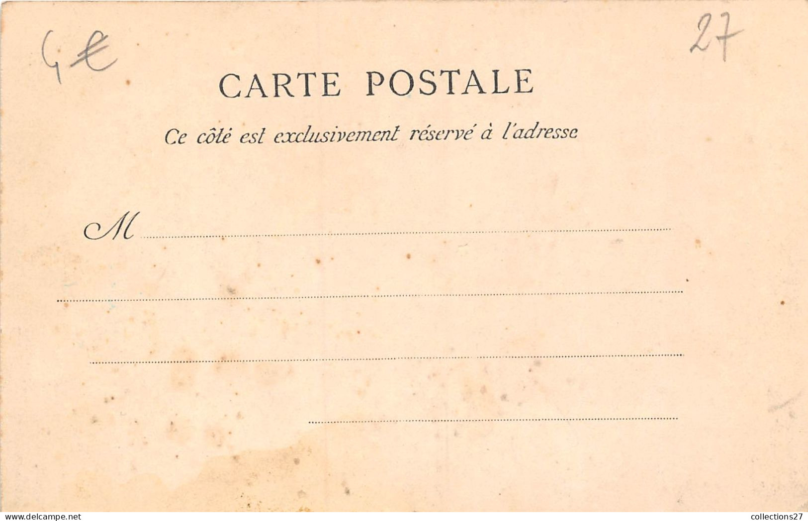 LOT DE 1000 CARTES POSTALES ANCIENNES FRANCE  ( QUELQUES EXEMPLES )