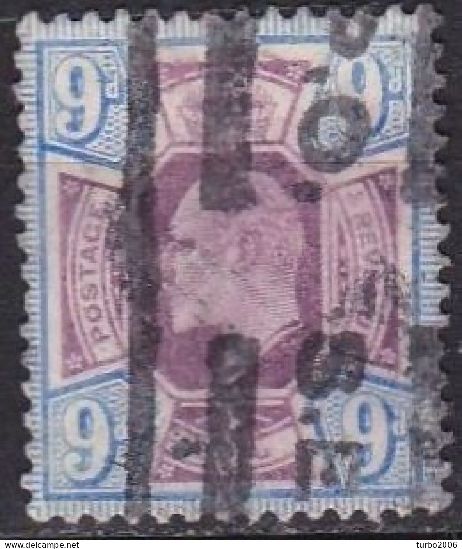 G.B. 1902-10 King Edward VII 9 D Slate Purple / Ultramarin SG 251 - Used Stamps