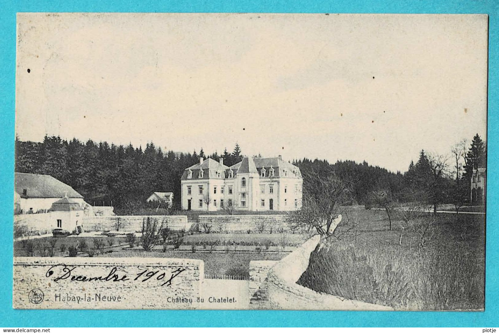 * Habay La Neuve (Luxembourg - La Wallonie) * (Nels, Série 31, Nr 80) Chateau Du Chatelet, Kasteel, Schloss, Castle, TOP - Habay