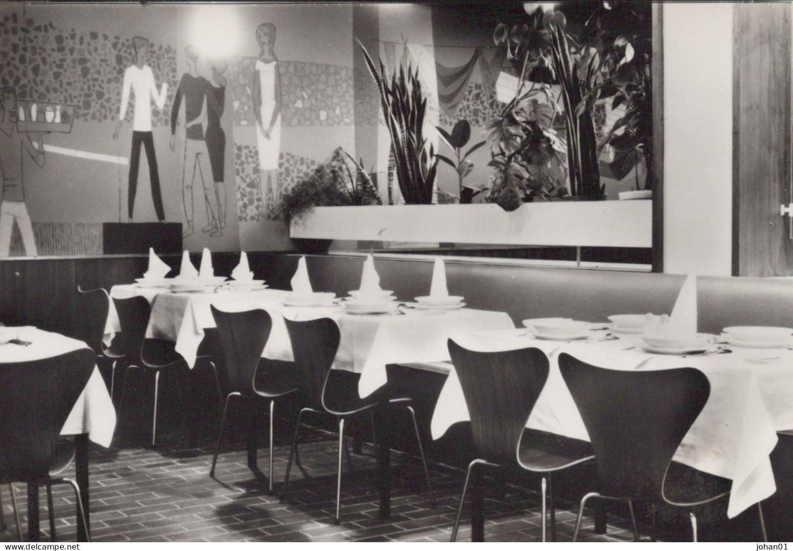 HASSELT - 1956 - 5 ansichten café rest DE VOLKSMACHT
