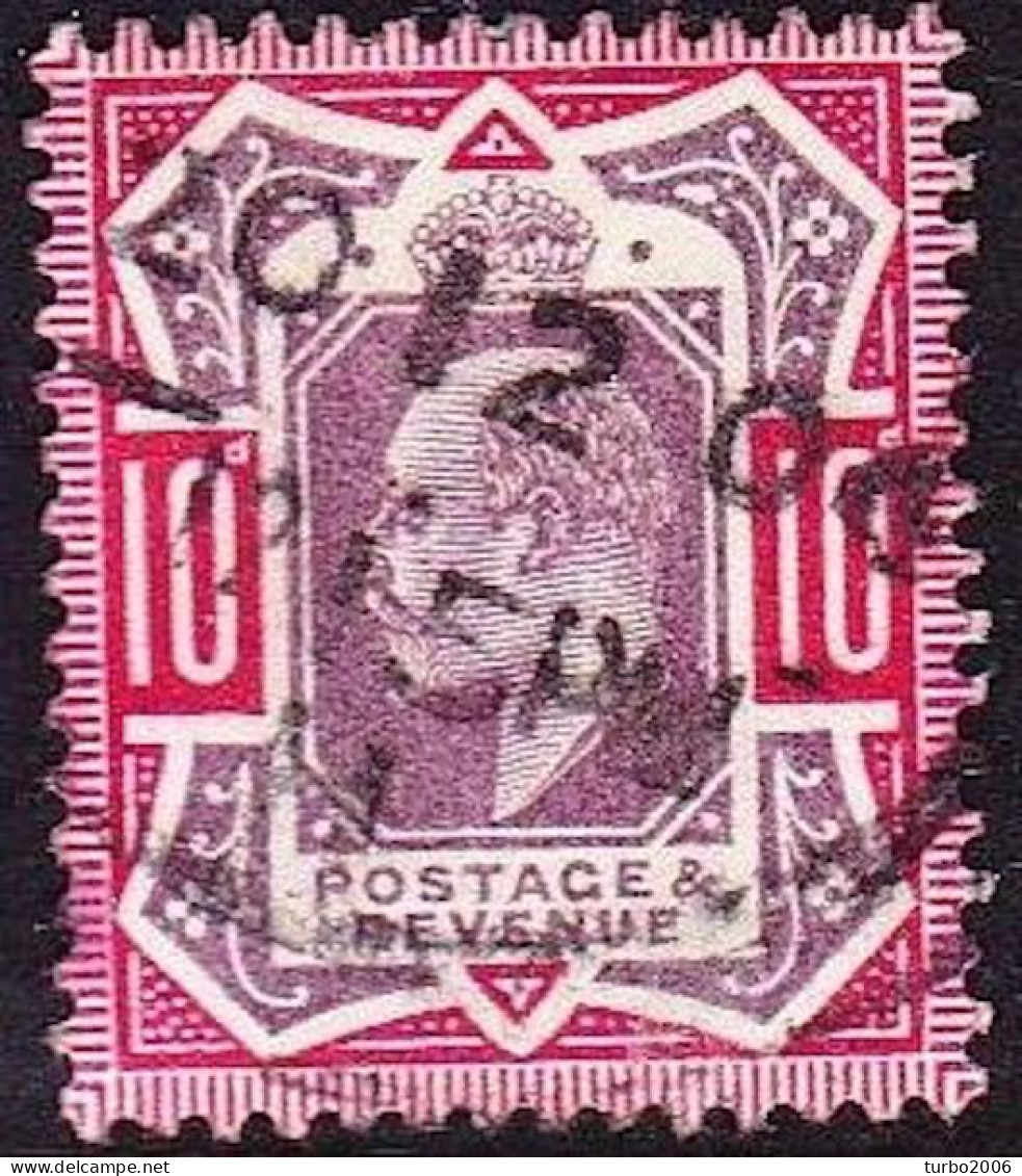 G.B. 1902 / 13 King Edward VII 10 P  Red / Violet Michel 113 - Used Stamps