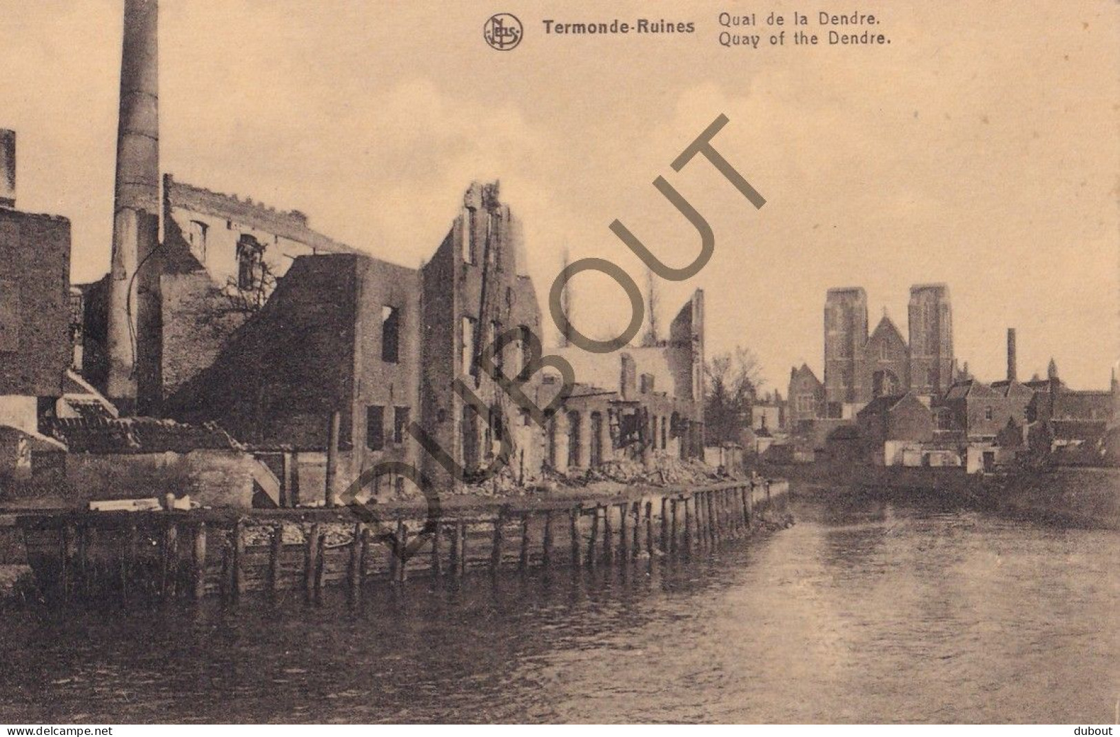 Postkaart - Carte Postale - Dendermonde - Quai De La Dendre (C5782) - Dendermonde