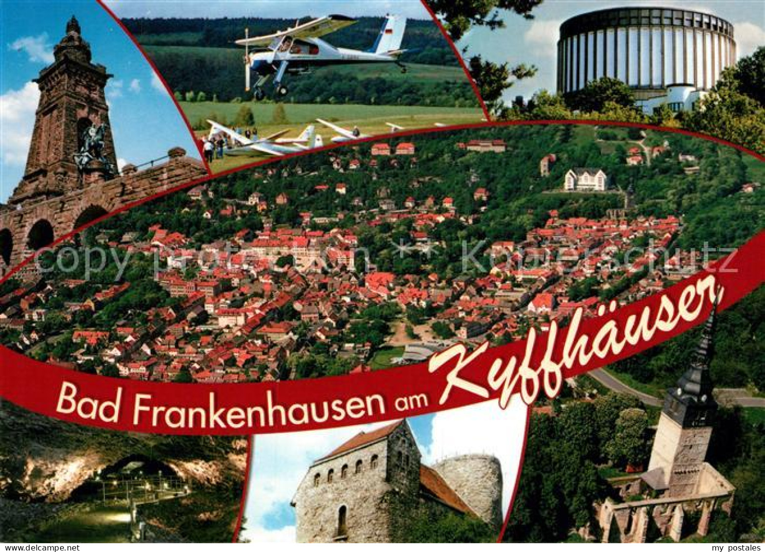 73204964 Bad Frankenhausen Fliegeraufnahme  Bad Frankenhausen - Bad Frankenhausen