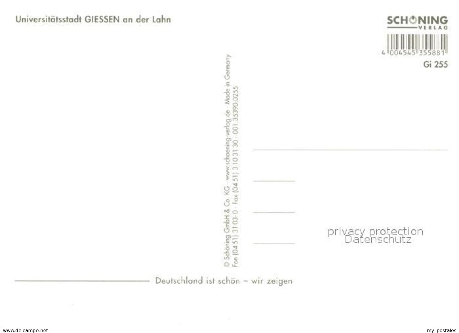 73204758 Giessen Lahn  Giessen Lahn - Giessen