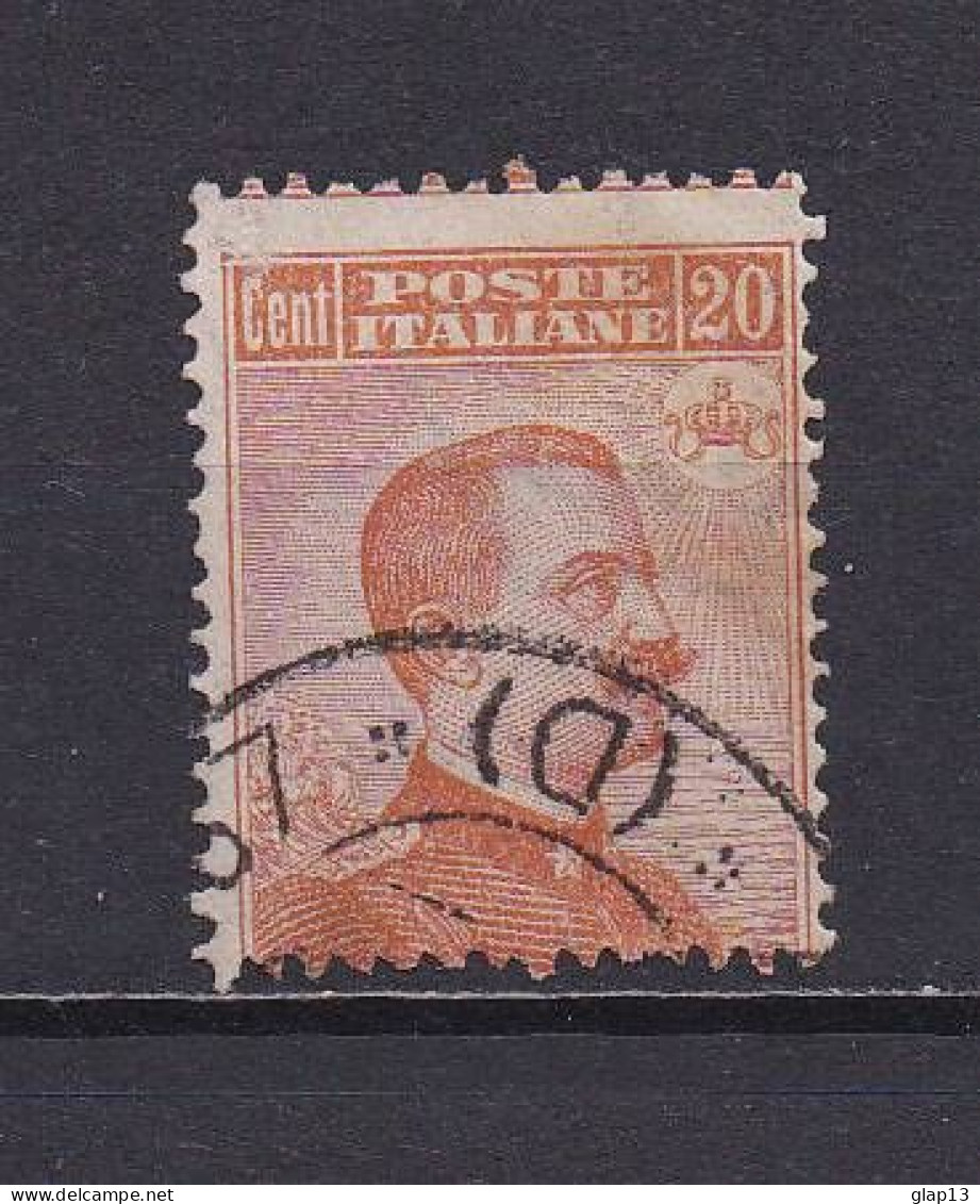 ITALIE 1917 TIMBRE N°105 OBLITERE VICTOR EMMANUEL III - Oblitérés
