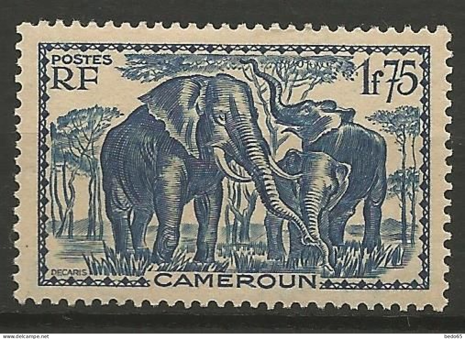 CAMEROUN N° 184 Gom Coloniale NEUF**  SANS CHARNIERE / Hingeless / MNH - Neufs