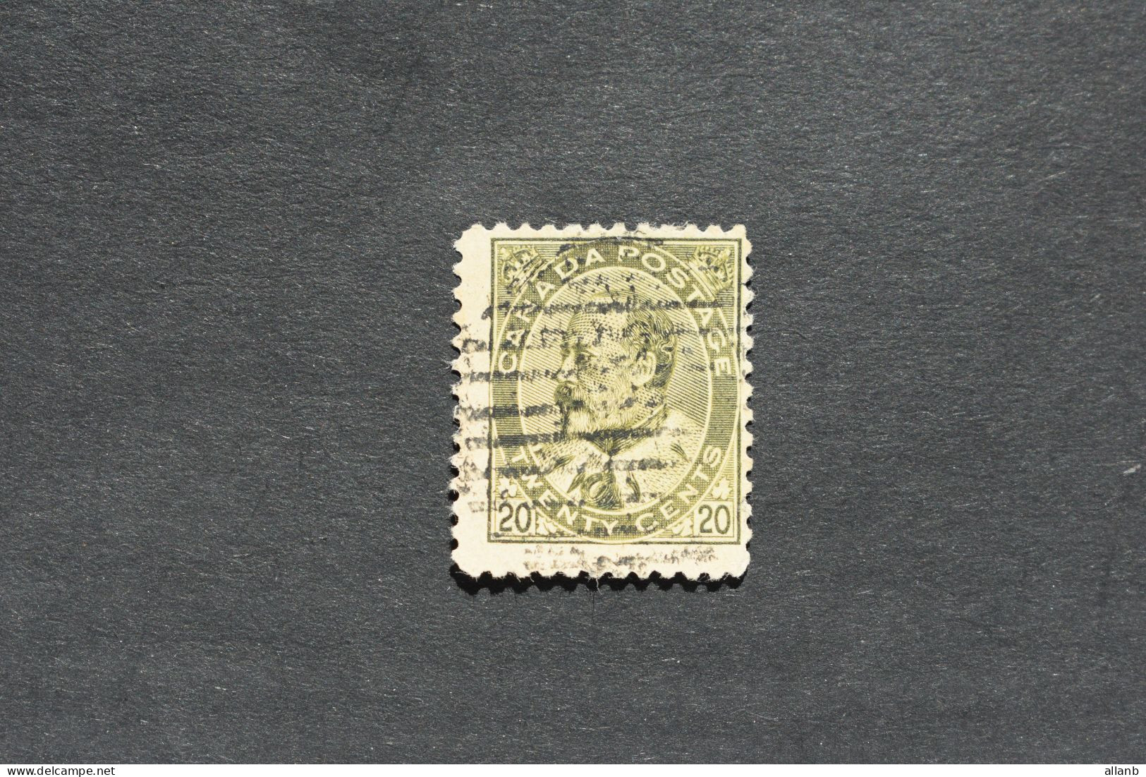 Canada - 1903-09 Edouard VII N° 83 - 20 C. Olive Oblitéré - Oblitérés