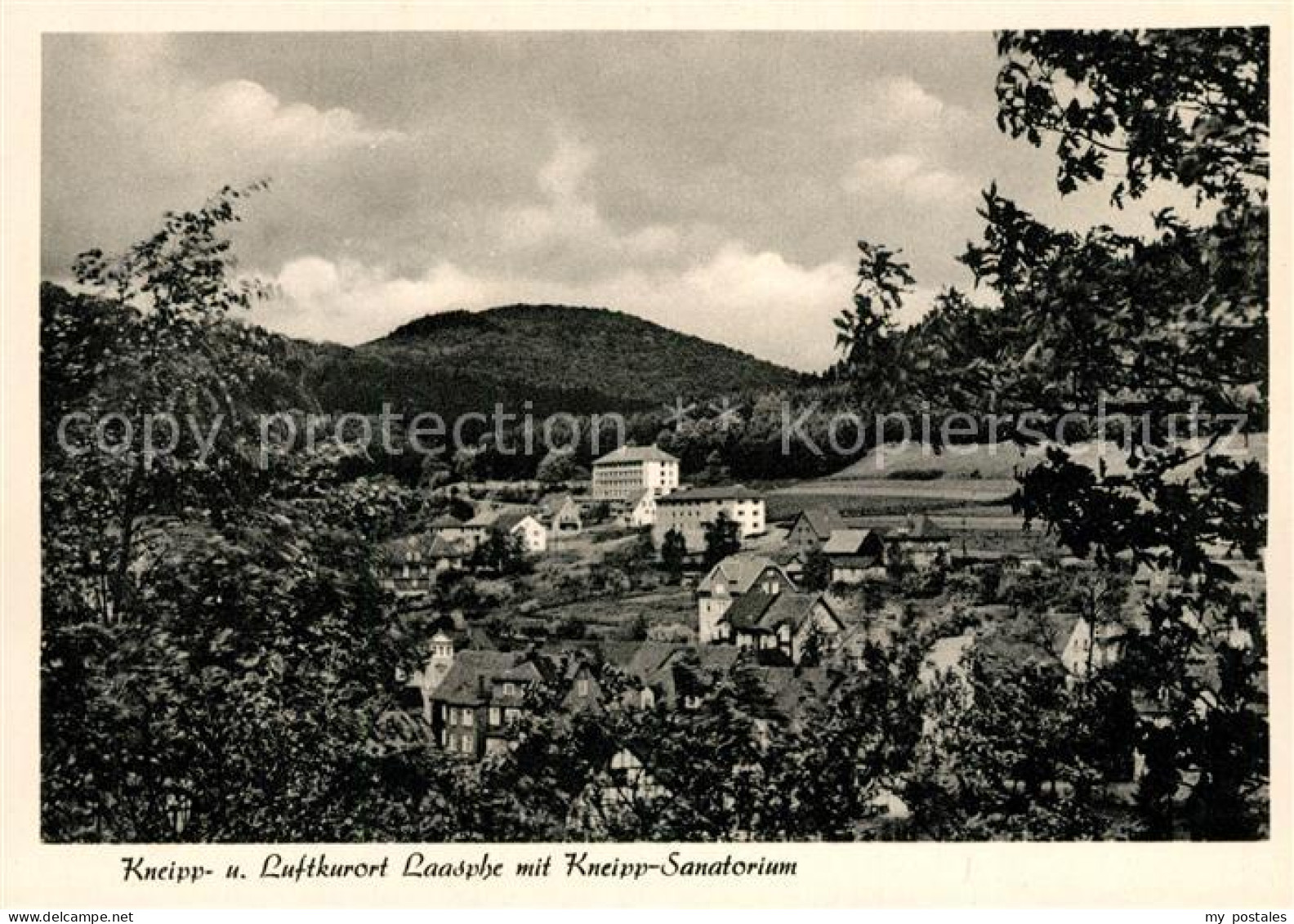 73204427 Laasphe Panorama Luftkurort Mit Kneipp Sanatorium Laasphe - Bad Laasphe