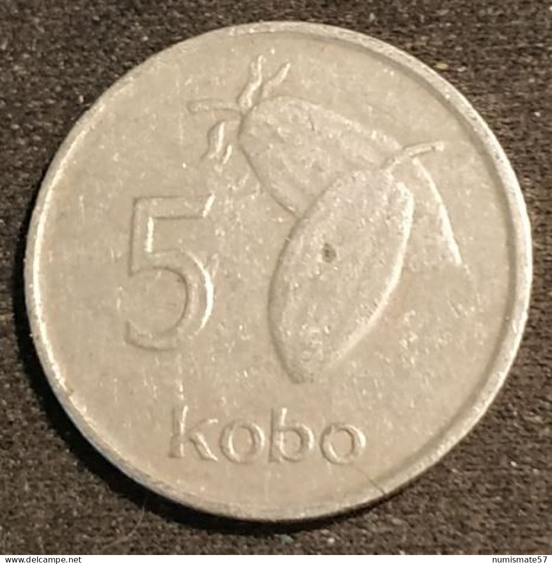 NIGERIA - 5 KOBO 1974 - KM 9.1 - Nigeria