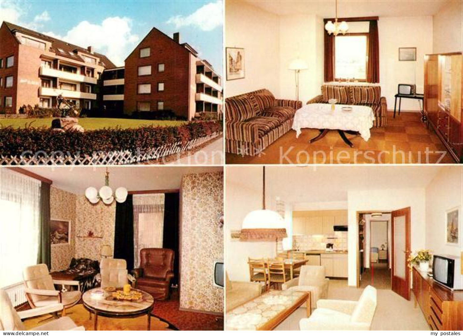 73204387 Buesum Nordseebad Pension Achtern Diek Ferienappartments Buesum Nordsee - Buesum