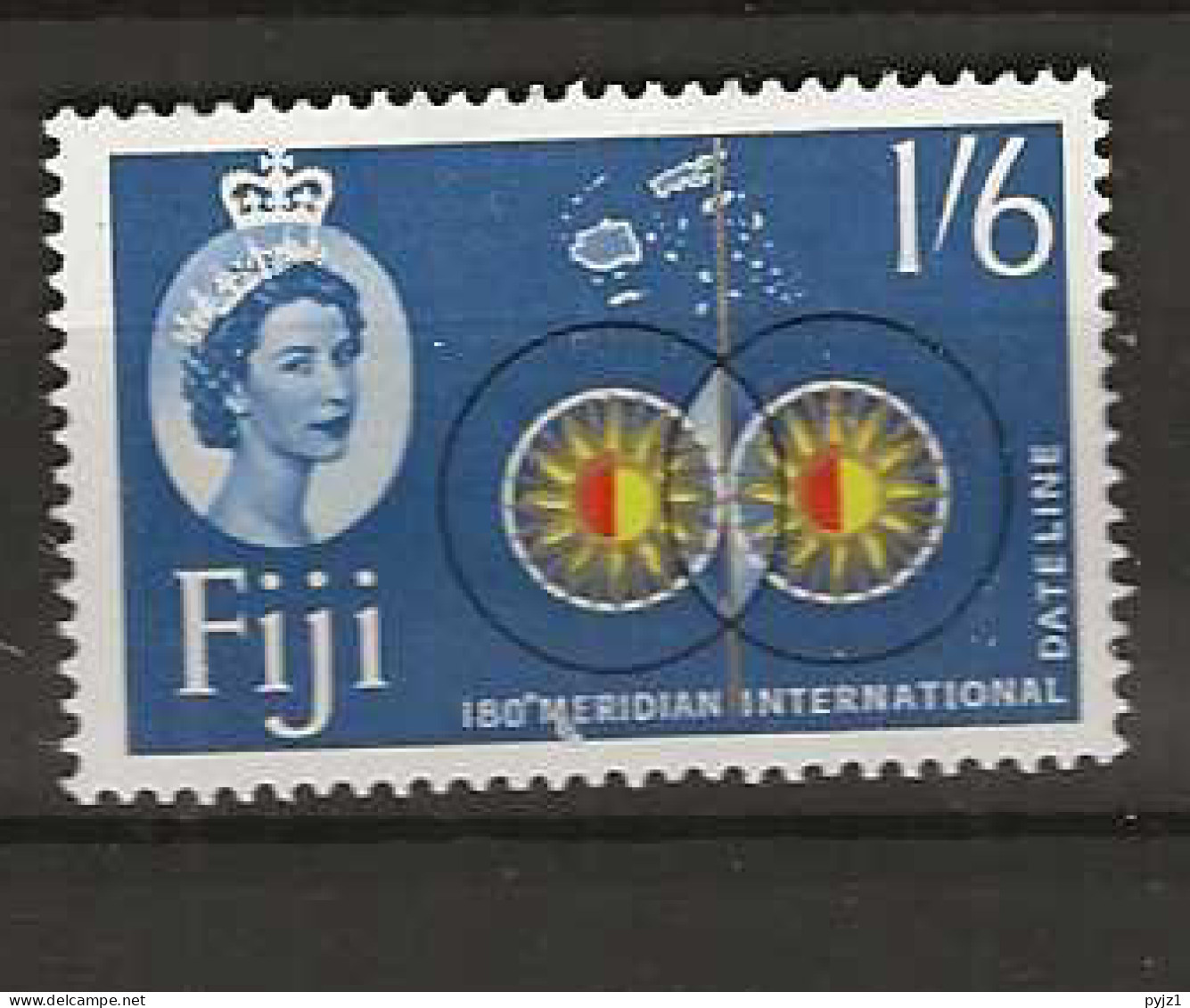 1962 MNH Fidji Mi 161 Postfris** - Fiji (1970-...)