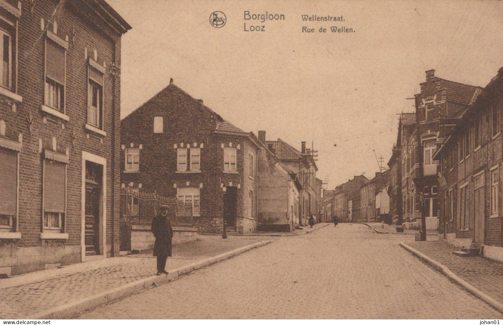 BORGLOON - Jaren 20 - Wellenstraat - Borgloon