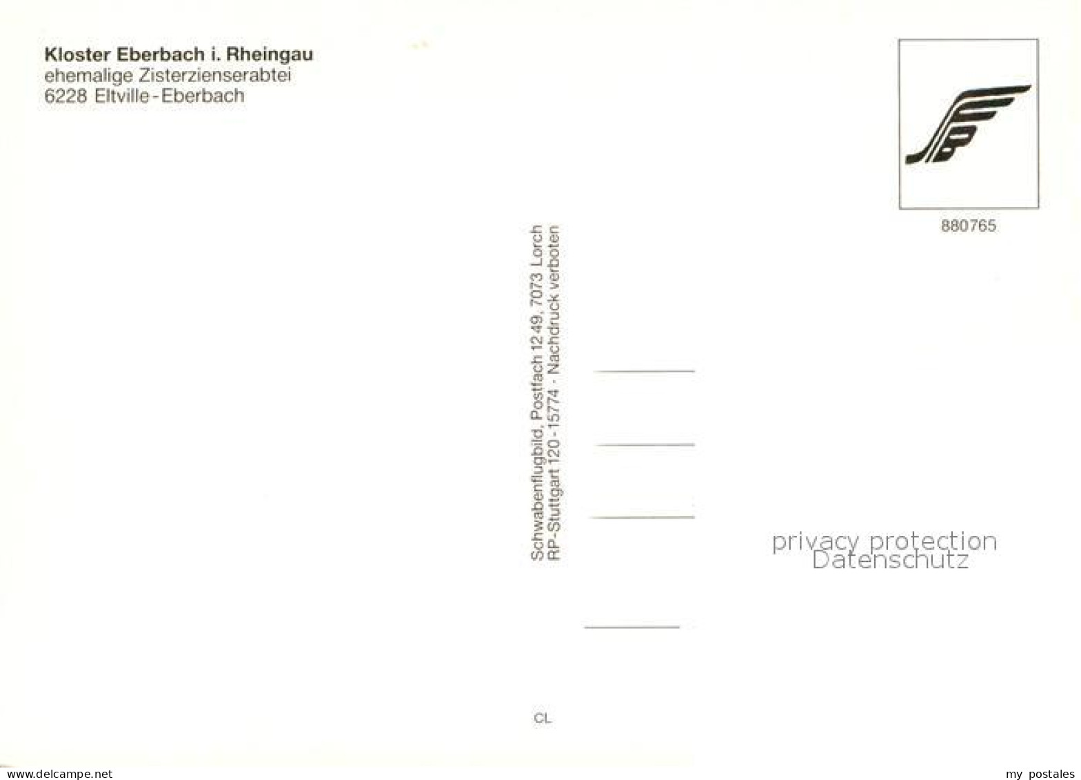 73204227 Eberbach Rheingau Fliegeraufnahme Kloster Eberbach Eberbach Rheingau - Eltville