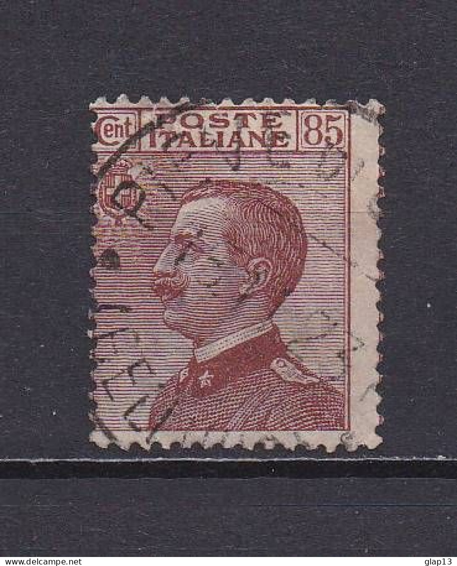 ITALIE 1917 TIMBRE N°109 OBLITERE VICTOR EMMANUEL III - Oblitérés