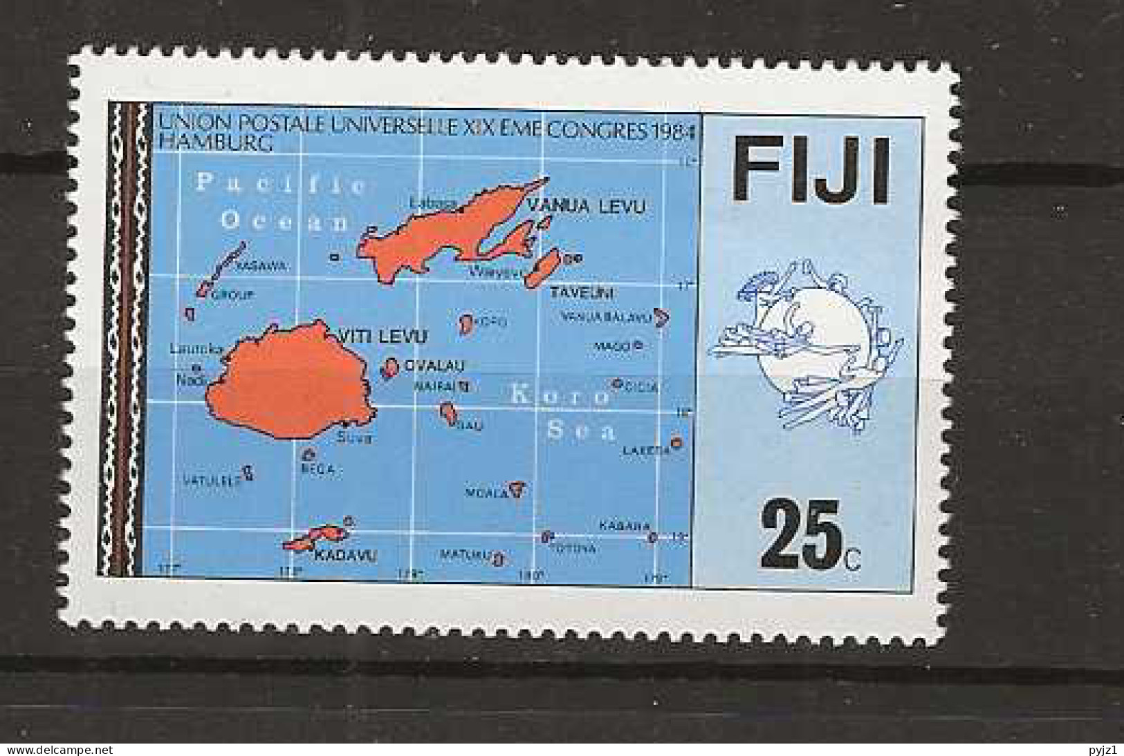 1984 MNH Fiji Mi 503 Postfris** - Fidji (1970-...)