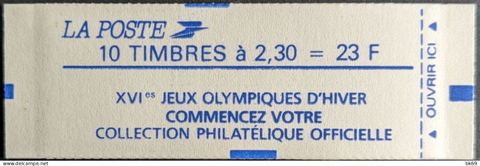 2614-C10 Daté 5/ 18-12-90 Conf.9.2 Briat 2.30 R Carnet Fermé - Modernes : 1959-...