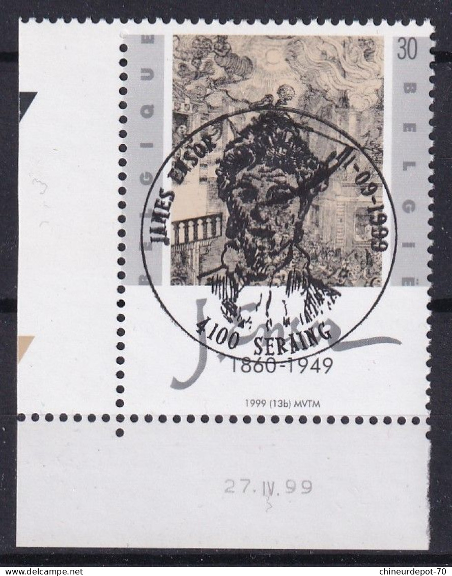 JAMES ENSOR 1999 CACHET  4100 SERAING - Esquinas Fechadas