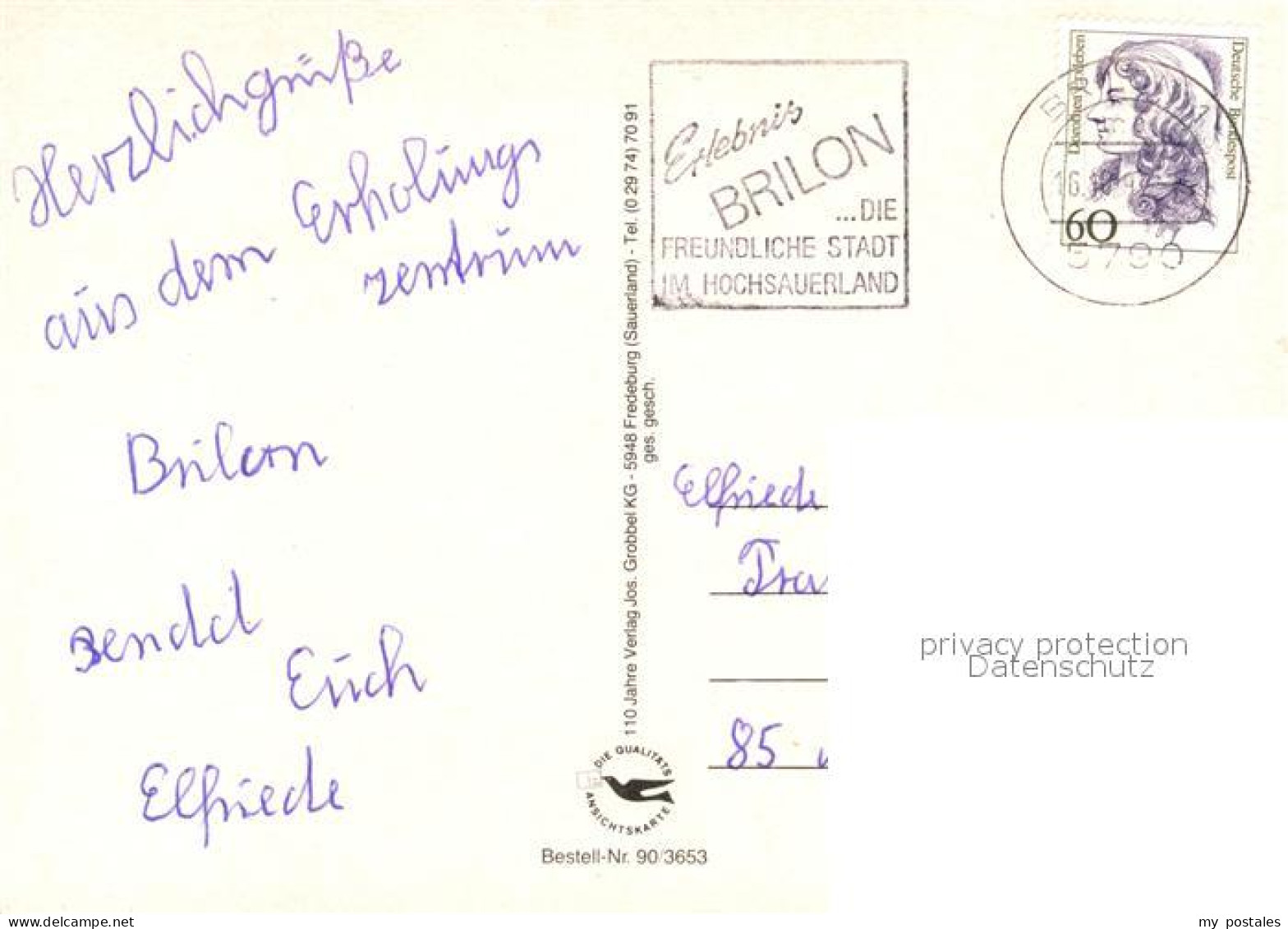 73204124 Brilon Reichsbund-Erholungszentrum Brilon - Brilon