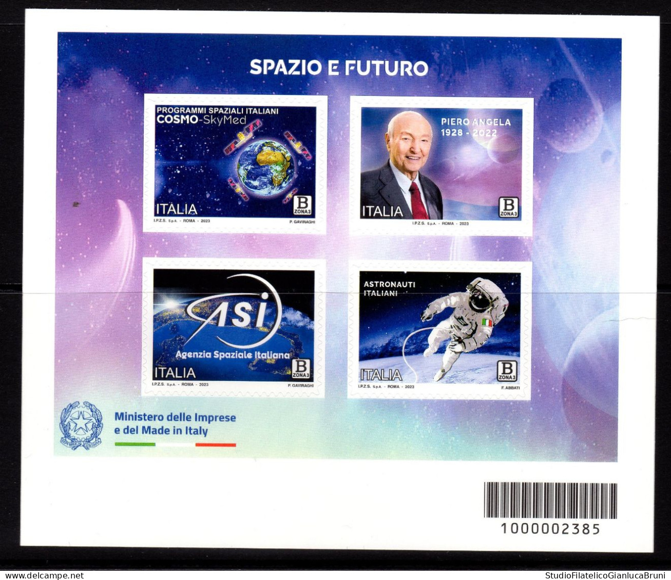 Spazio E Futuro 2023 - 2021-...: Mint/hinged