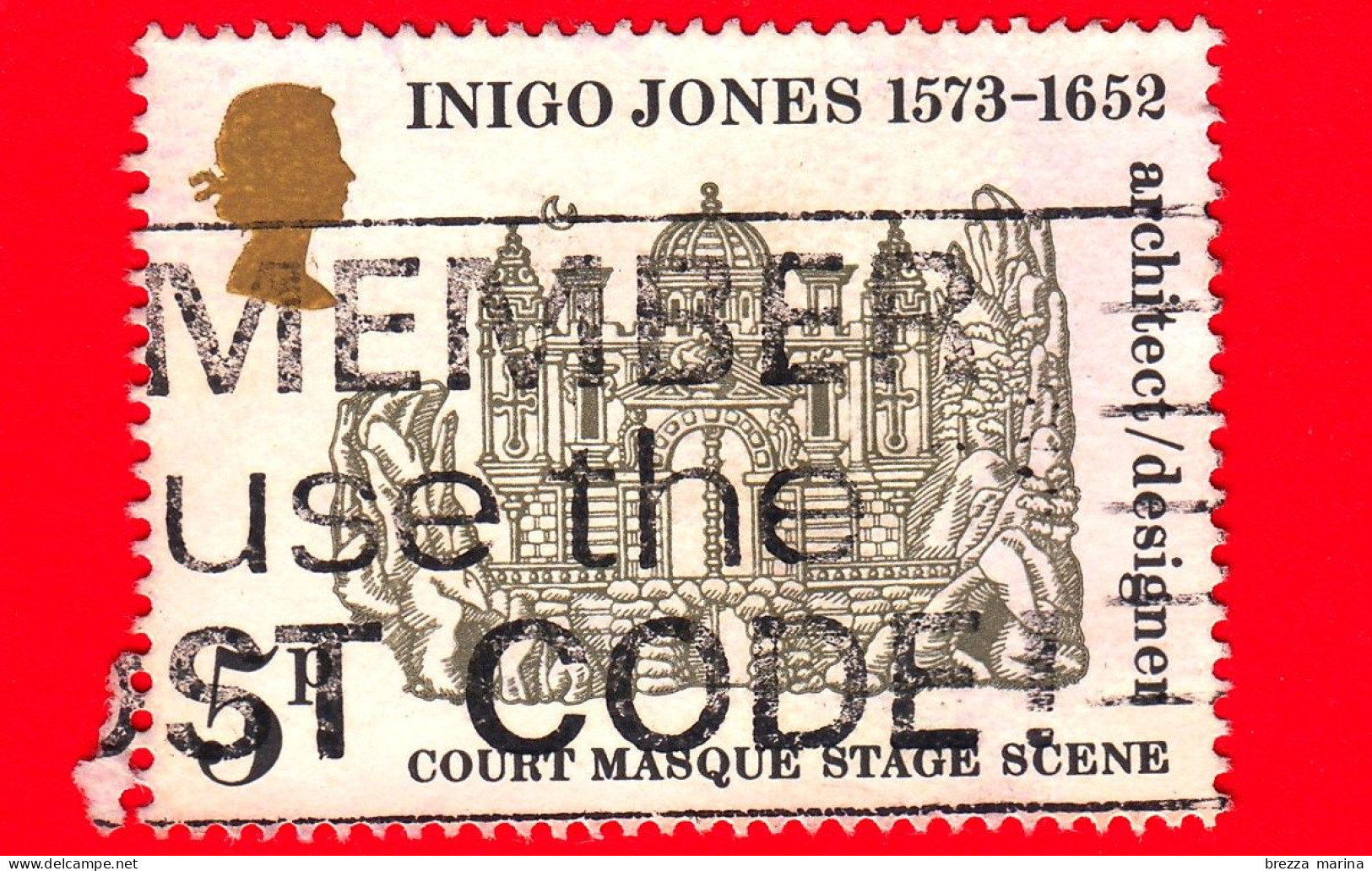 GB  UK GRAN BRETAGNA - Usato - 1973 - 400° Anniv. Nascita Di Inigo Jones (architetto E Progettista) - Court Masque Stage - Used Stamps