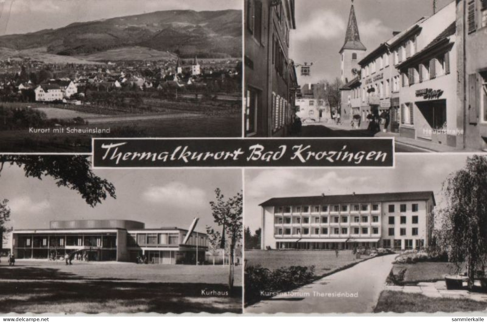 77026 - Bad Krozingen - U.a. Kurhaus - 1963 - Bad Krozingen