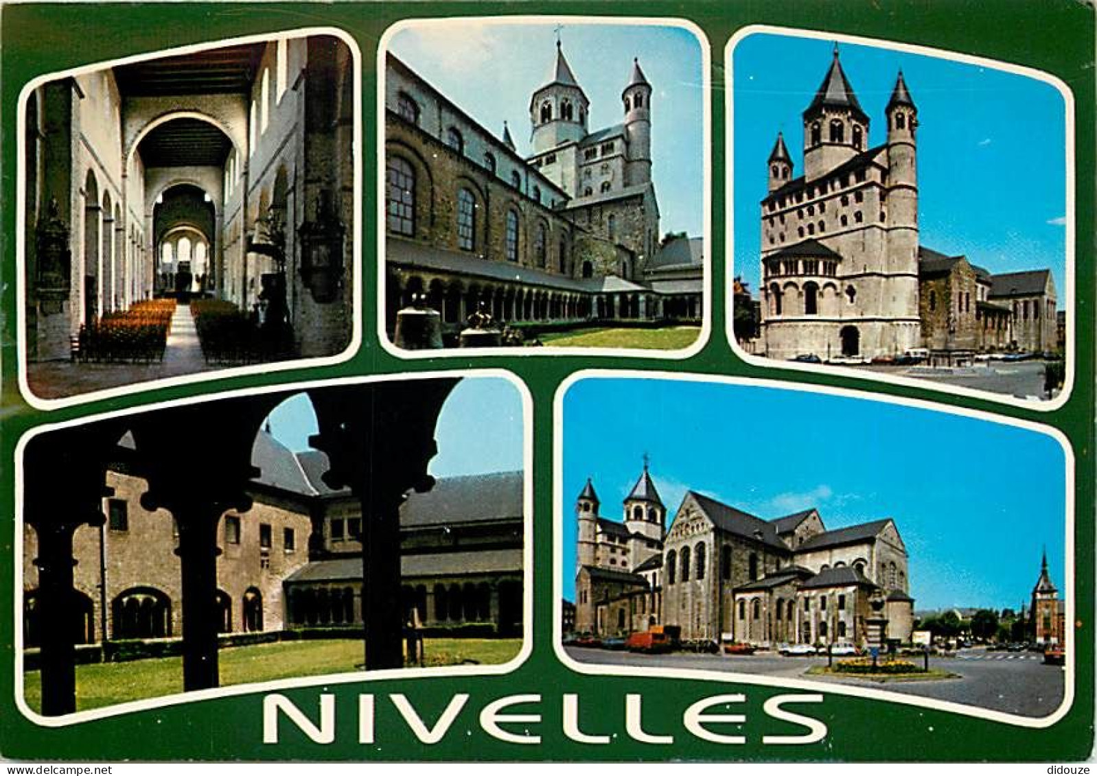 Belgique - Nivelles - Collégiale Ste Gertrude - Multivues - Carte Neuve - CPM - Voir Scans Recto-Verso - Nijvel