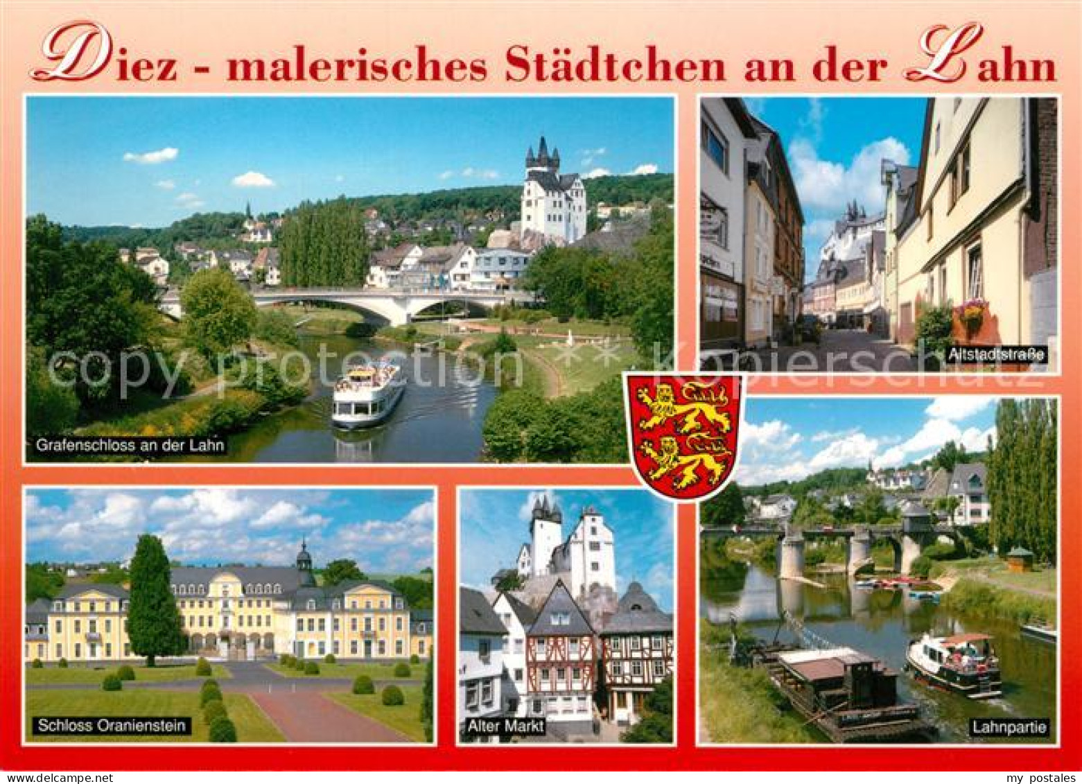 73203846 Diez Lahn Schloss Oranienstein Altstadtstrasse Grafenschloss  Diez Lahn - Diez