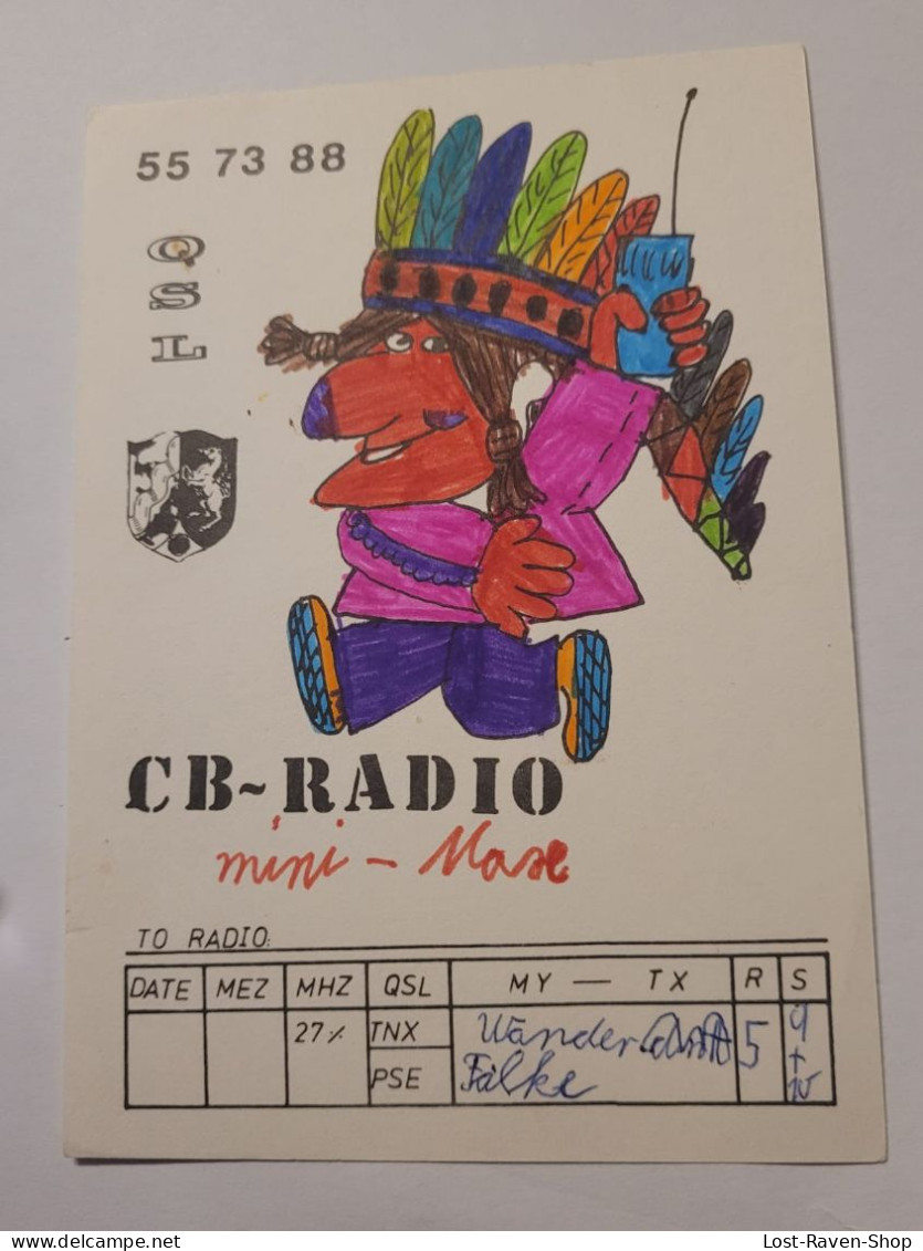QSL Karte - CB - Radio - Mini-Max - Radio