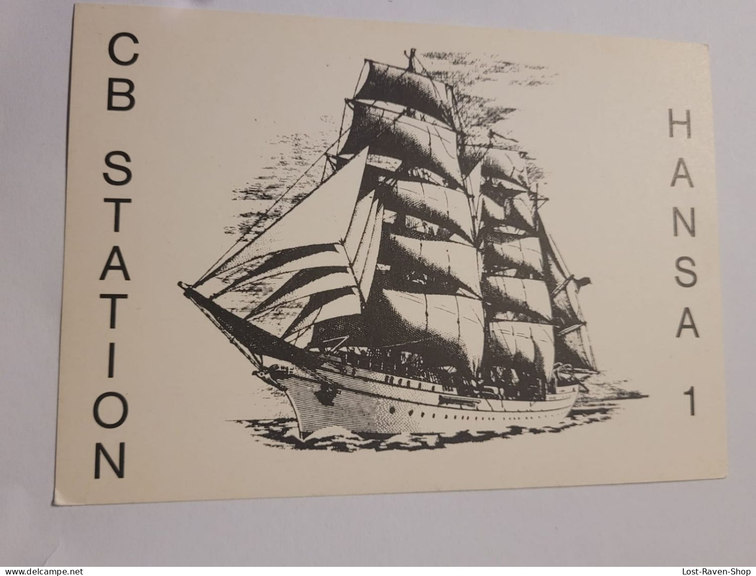 QSL Karte - CB - Station - Hansa1 - Radio