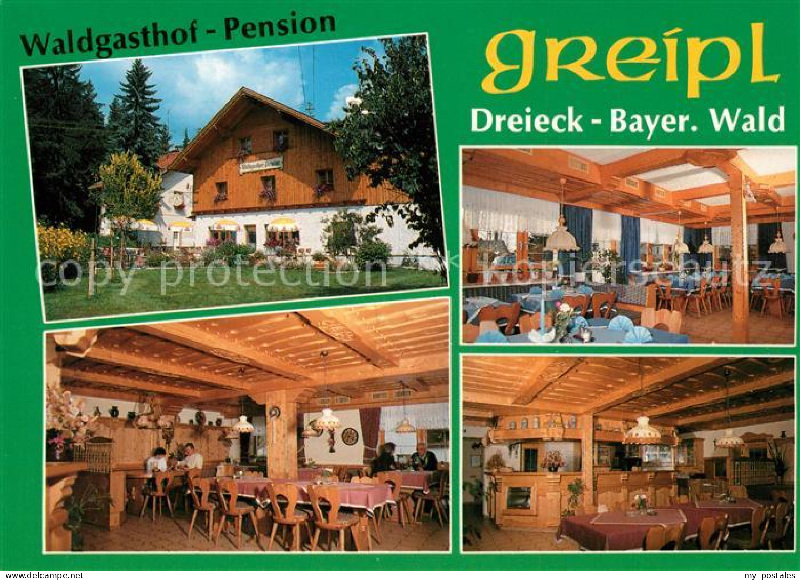 73203500 Dreieck Regen Waldgasthof Pension Greipl Restaurant Dreieck Regen - Regen