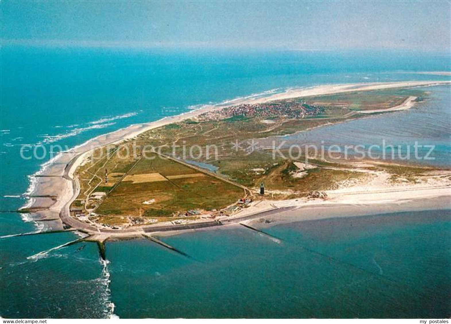 73203468 Wangerooge Nordseebad Fliegeraufnahme Von Westen Wangerooge Nordseebad - Wangerooge