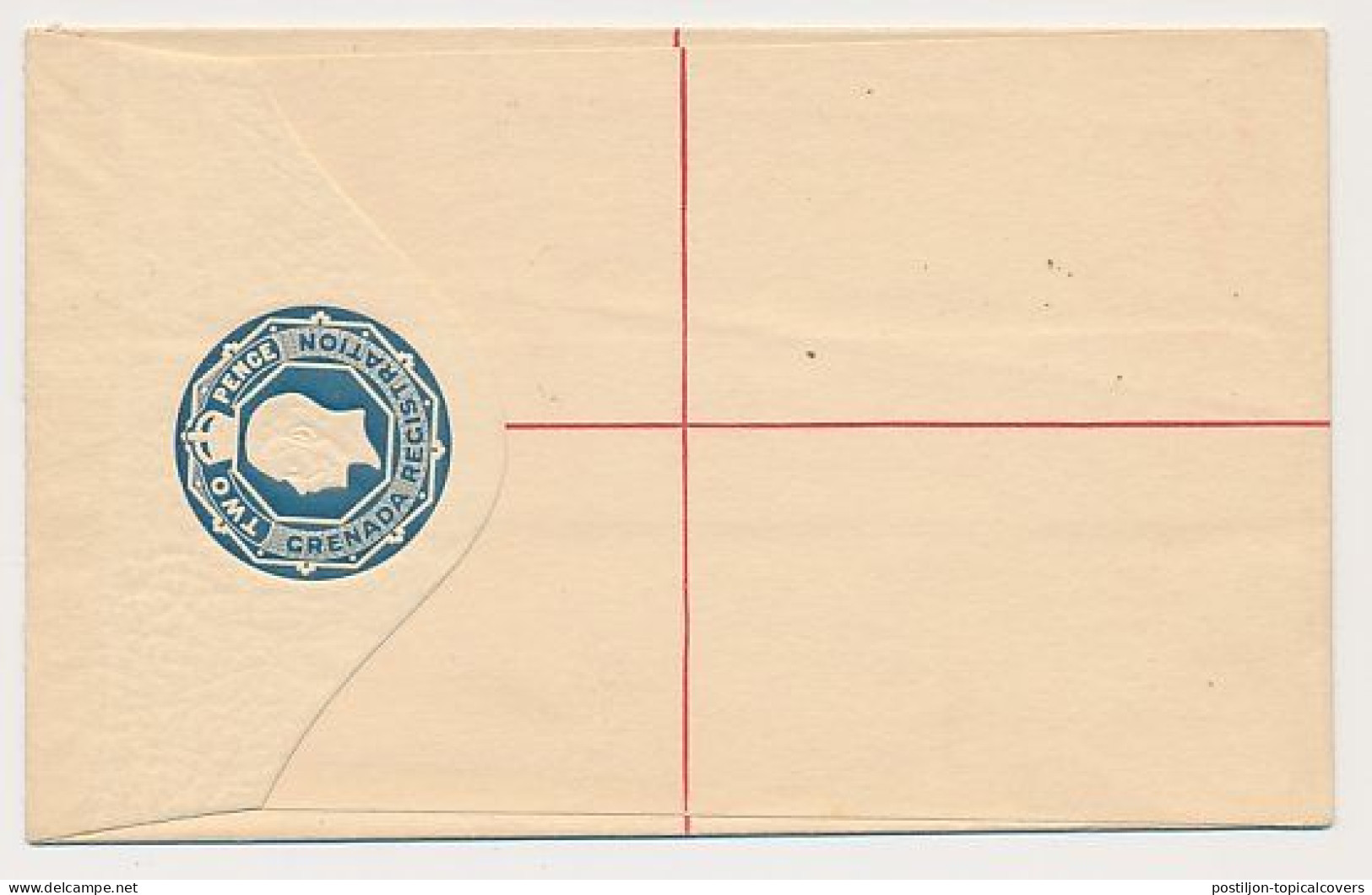 Registered Letter Grenada - Postal Stationery - Grenada (...-1974)
