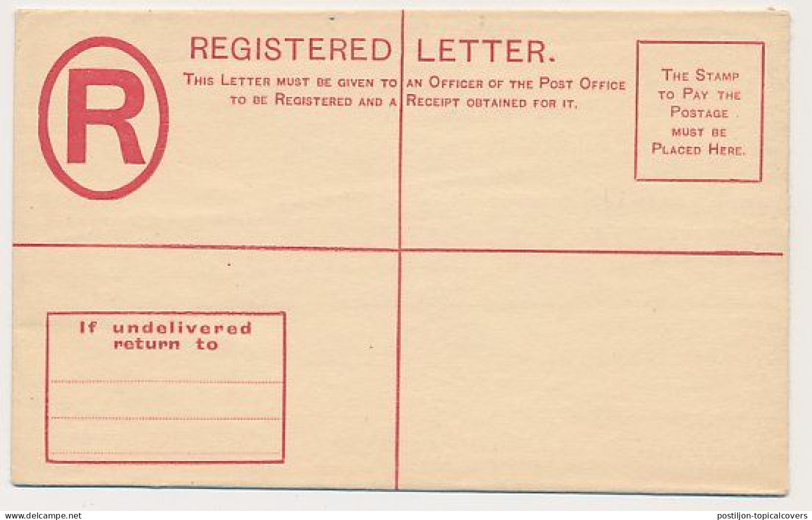 Registered Letter Grenada - Postal Stationery - Granada (...-1974)