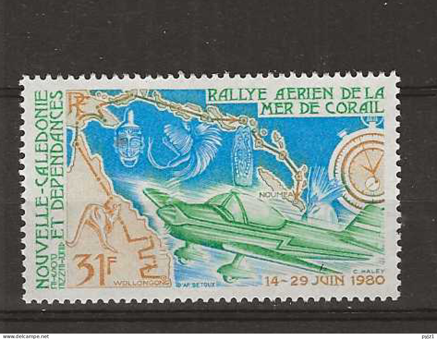 1980 MNH Nouvelle Caledonie Mi  649 Postfris** - Nuovi