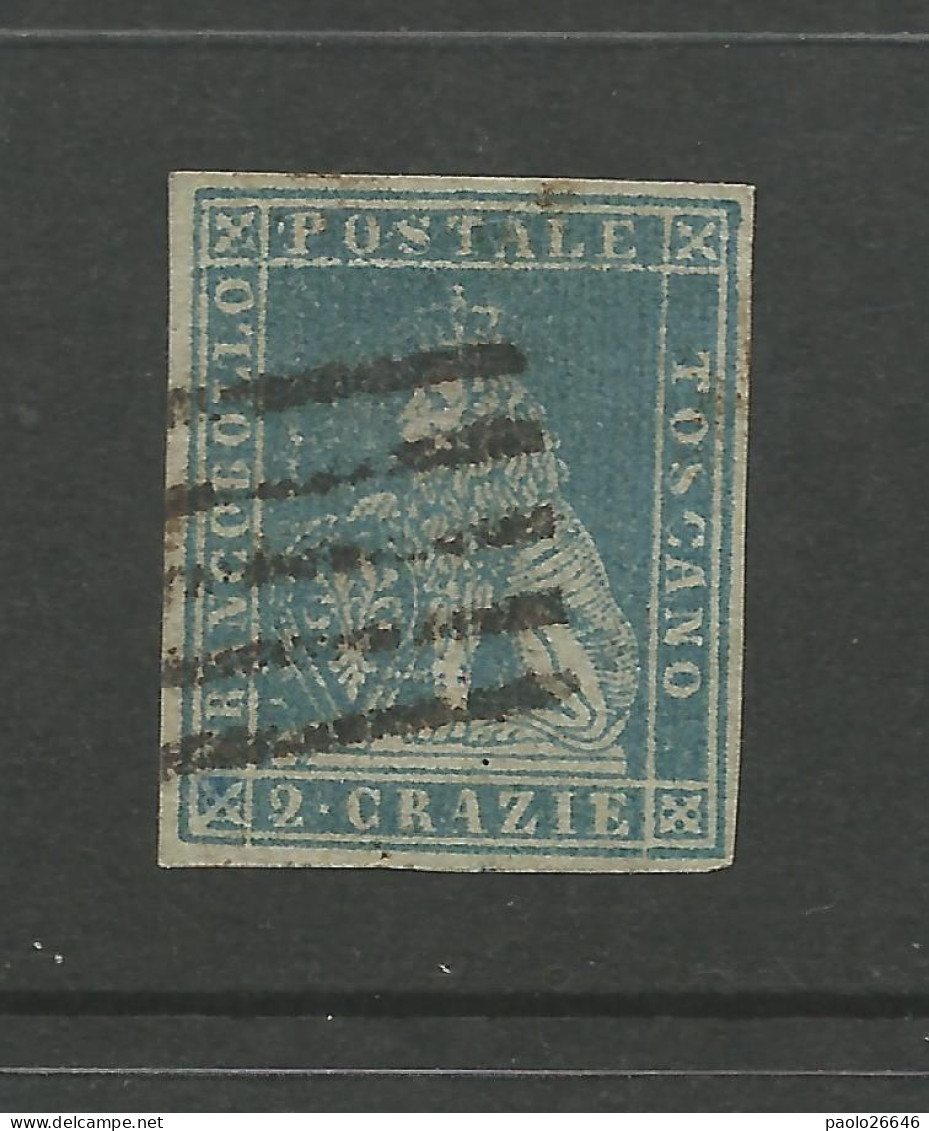 1851 Toscana 2 Cr. N° 5, Ottimi Margini, Usato - Toscana