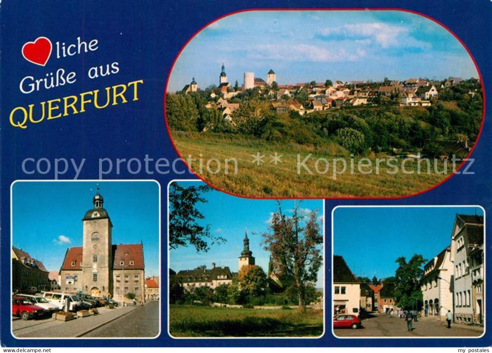 73203205 Querfurt Rathaus Burg Markt Querfurt - Querfurt