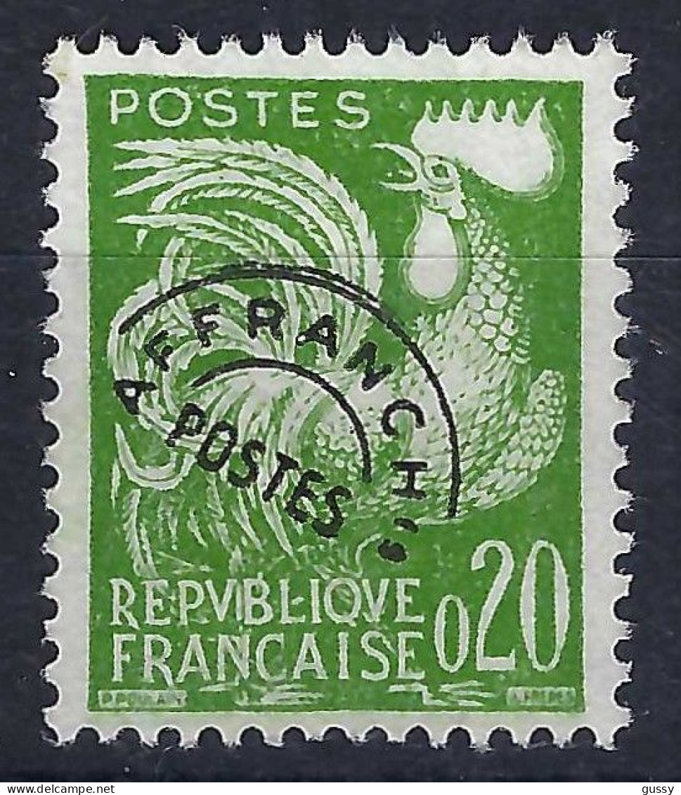 FRANCE Préobl. Ca.1960: Le Y&T 120, Var. "Arc De Cercle Ext. Dédoublé" - 1953-1960