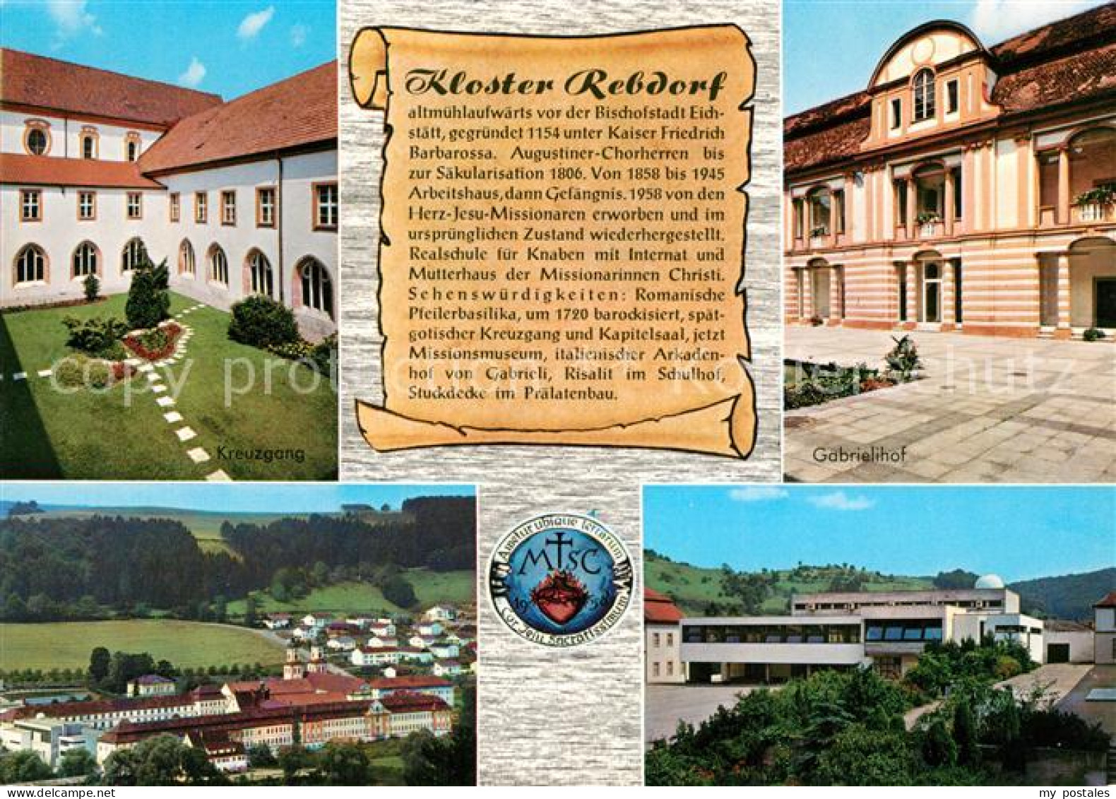 73201792 Rebdorf Eichstaett Bayern Kloster Rebdorf Eichstaett Bayern - Eichstaett