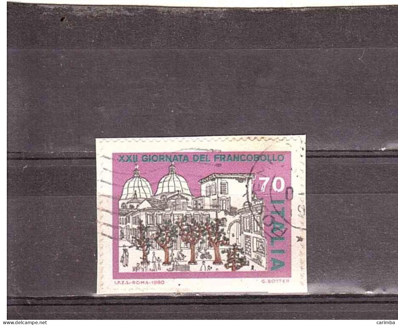 1980 LIRE 70 XXII GIORNATA FRANCOBOLLO - Tag Der Briefmarke